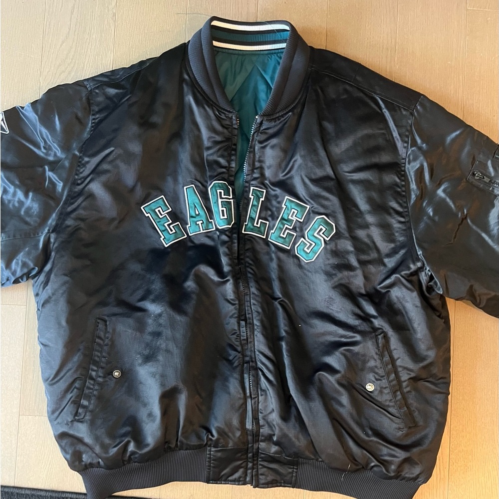Eagles reversible bomber jacket